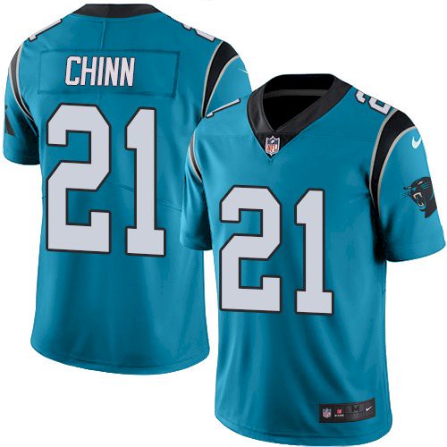 Jeremy Chinn Carolina Panthers blue Vapor jersey
