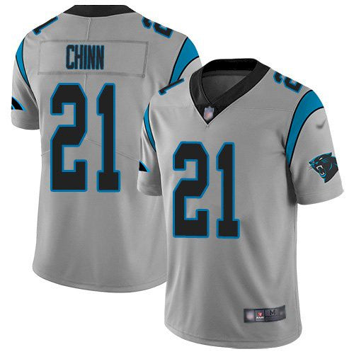 Jeremy Chinn Carolina Panthers silver Inverted Legend jersey
