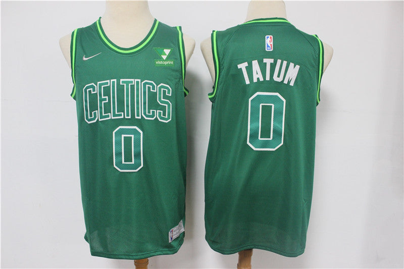 Jayson Tatum Boston Celtics green jersey