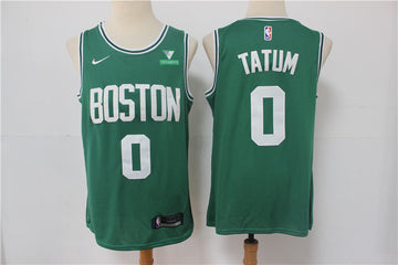 Jayson Tatum Boston Celtics green jersey