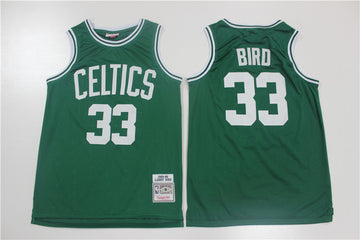 Larry Bird Boston Celtics green jersey