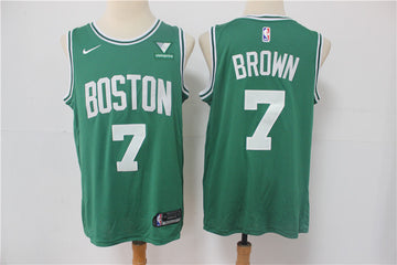 Jaylen Brown Boston Celtics green jersey