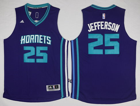 Al Jefferson Revolution Charlotte Hornets purple jersey