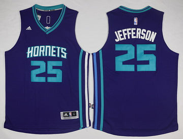 Al Jefferson Revolution Charlotte Hornets purple jersey