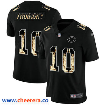 Mitchell Trubisky Chicago Bears black Limited jersey