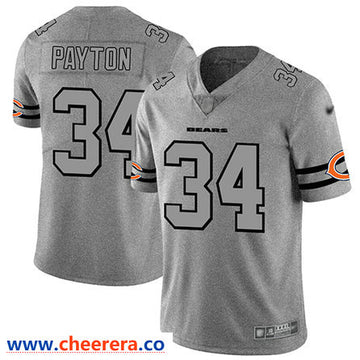 Walter Payton Chicago Bears gray Limited jersey
