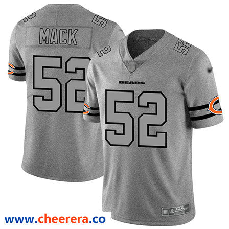 Khalil Mack Chicago Bears gray Limited jersey