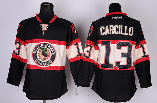 Daniel Carcillo Chicago Blackhawks black Third jersey