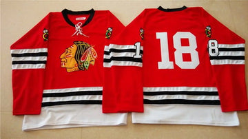 Denis Savard Chicago Blackhawks red jersey
