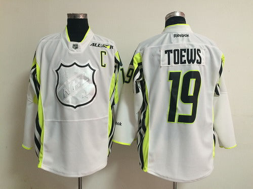 Jonathan Toews Chicago Blackhawks white jersey