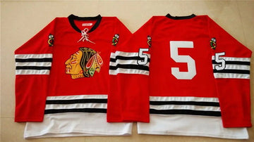 NHL David Rundblad Chicago Blackhawks red jersey