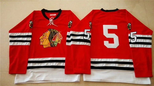 NHL David Rundblad Chicago Blackhawks red jersey