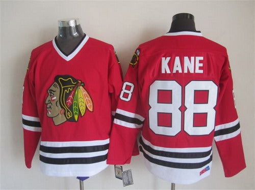 Patrick Kane Chicago Blackhawks red Throwback jersey