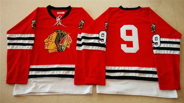 Bobby Hull Chicago Blackhawks red jersey