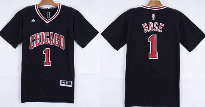 Derrick Rose Revolution Chicago Bulls black jersey