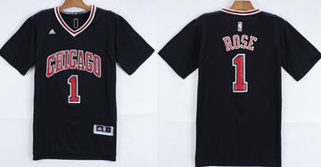 Derrick Rose Revolution Chicago Bulls black jersey