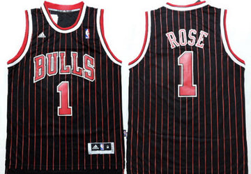 Derrick Rose Revolution Chicago Bulls black jersey