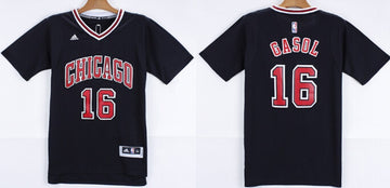 Pau Gasol Revolution Chicago Bulls black jersey