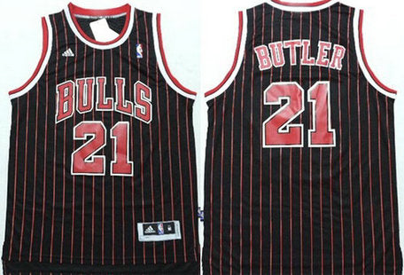Jimmy Butler Revolution Chicago Bulls black jersey