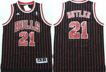 Jimmy Butler Revolution Chicago Bulls black jersey