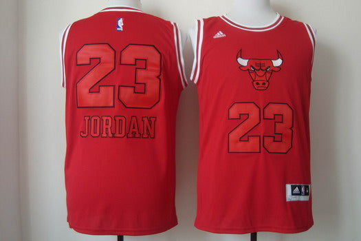 Michael Jordan Chicago Bulls red Fashion jersey