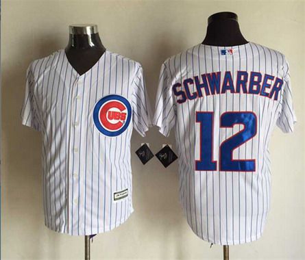 Kyle Schwarber Chicago Cubs white Home jersey