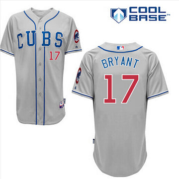 Kris Bryant Chicago Cubs gray jersey