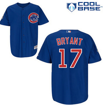 Kris Bryant Chicago Cubs blue jersey