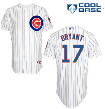 Kris Bryant Chicago Cubs white jersey