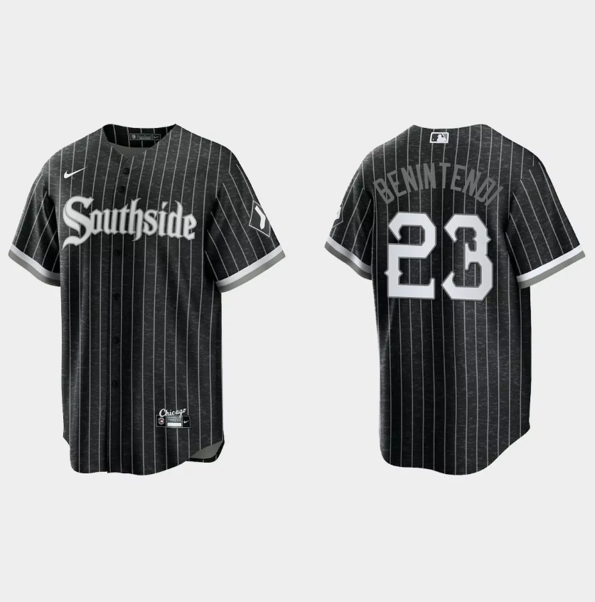 Andrew Benintendi Chicago White Sox black jersey