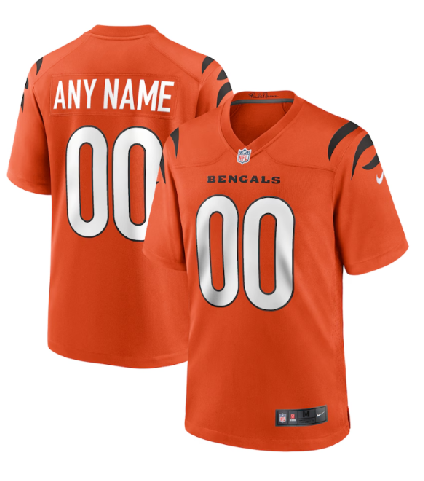 Nike Cincinnati Bengals orange Game jersey