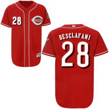 Anthony DeSclafani Cincinnati Reds red jersey