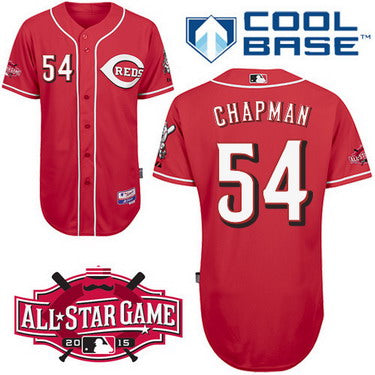Aroldis Chapman Cincinnati Reds red All-Star jersey