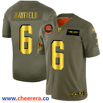 Baker Mayfield Cleveland Browns camo Salute To Service jersey