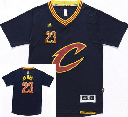 LeBron James Revolution Cleveland Cavaliers navy jersey
