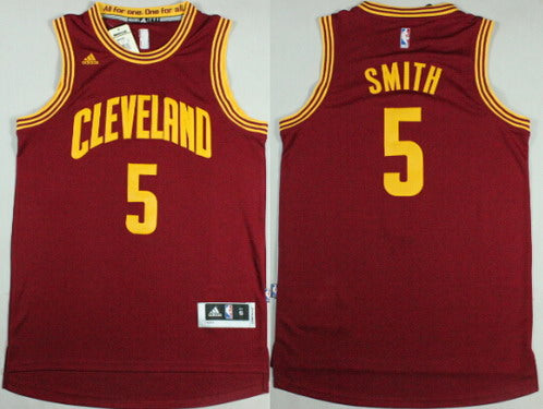 J.R. Smith Revolution Cleveland Cavaliers red jersey