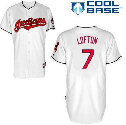 Kenny Lofton Cleveland Guardians white Home jersey