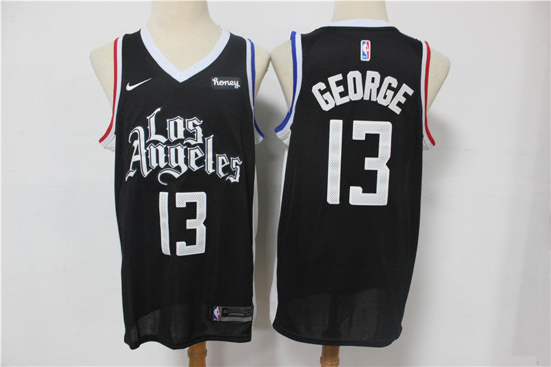 Paul George Los Angeles Clippers black jersey