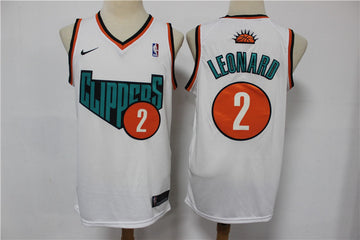 Kawhi Leonard Los Angeles Clippers white jersey