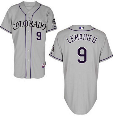 DJ LeMahieu Colorado Rockies gray jersey