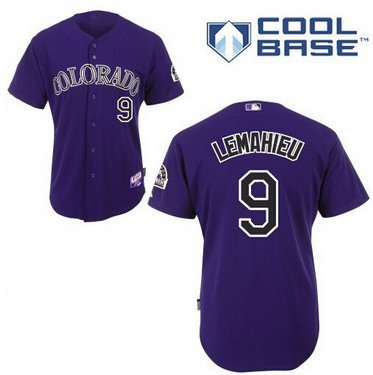 DJ LeMahieu Colorado Rockies purple jersey