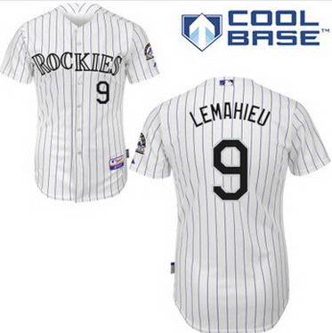 DJ LeMahieu Colorado Rockies white jersey