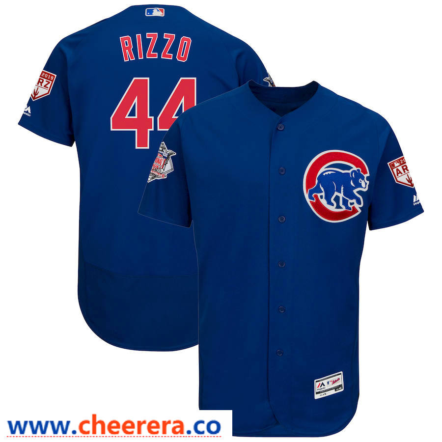 Anthony Rizzo Chicago Cubs royal jersey