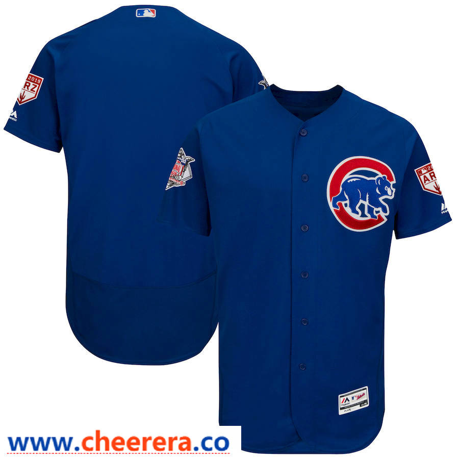 Chicago Cubs royal jersey
