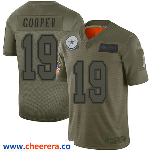 Amari Cooper Dallas Cowboys camo Salute To Service jersey