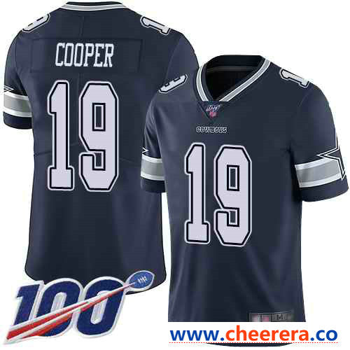 Amari Cooper Dallas Cowboys navy Vapor jersey