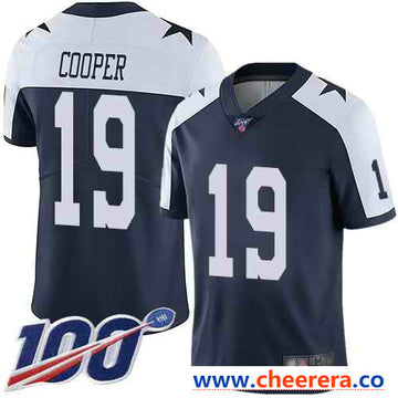 Amari Cooper Dallas Cowboys navy Vapor jersey
