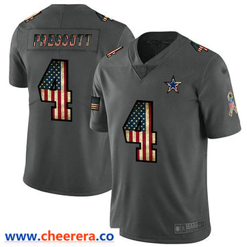 Dak Prescott Carbon Dallas Cowboys black Limited jersey