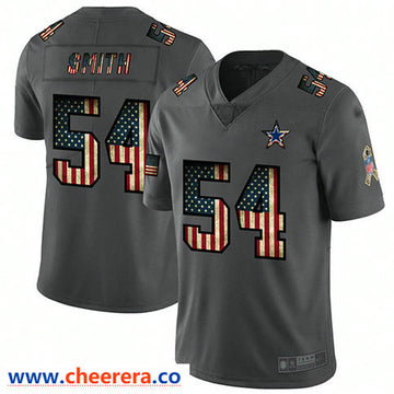Jaylon Smith Carbon Dallas Cowboys black Limited jersey
