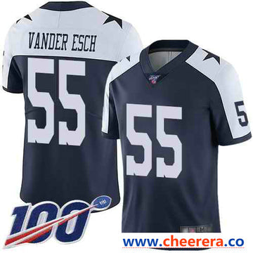 Leighton Vander Esch Dallas Cowboys navy Vapor jersey